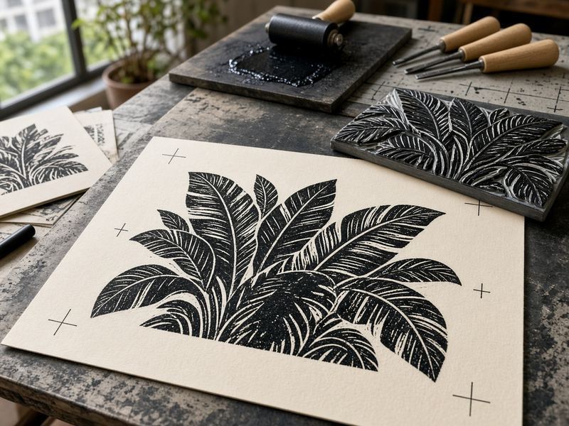 Edition printing at Studio Inartpostf